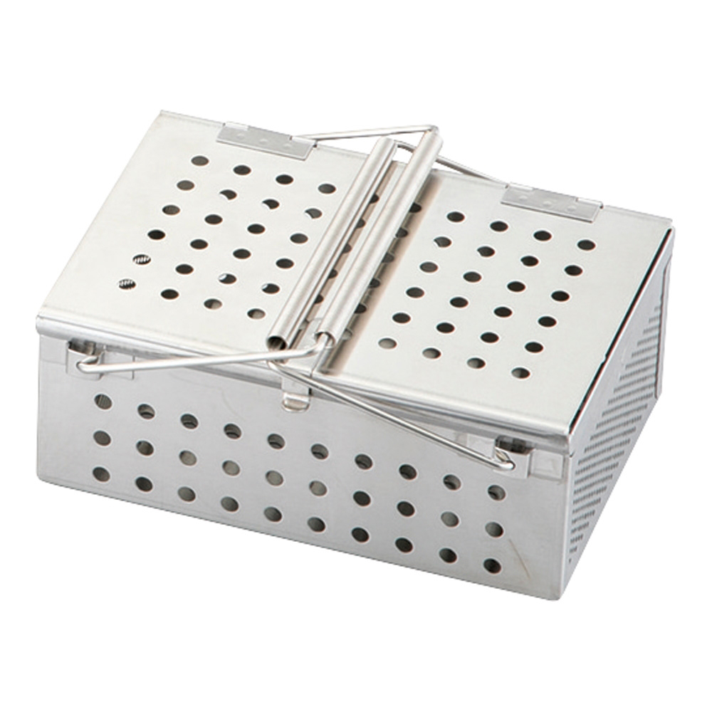 ステンレスパンチングカゴ 260×100×65mm画像