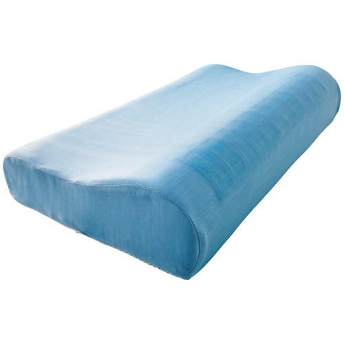 接触冷感&ひんやりｼﾞｪﾙｼｰﾄ 低反発枕 ｳｪｰﾌﾞ型 ｻｯｸｽ 1個