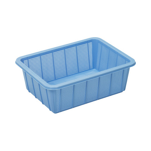 アシスト抗菌角ざる　ブルー