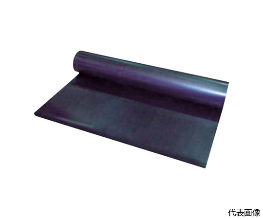 天然ゴム素材 ゴムシート1巻 厚さ0.5×幅1000×長さ10m画像