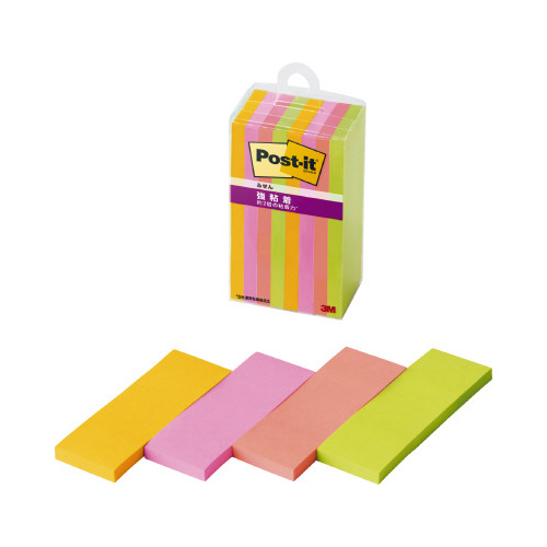 ポストイット強粘着マルチカラー６　７５×２５　８冊画像