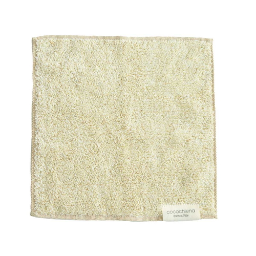 ミニタオル ココチエナ2 タオルチーフ 25×25cm IV アイボリー画像