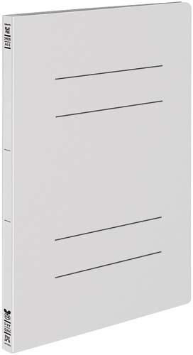 フラットファイル＜オール紙＞　Ａ４縦　灰　１０冊画像