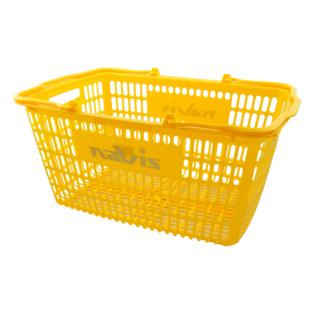マルチ手提げバスケット33 イエロー画像