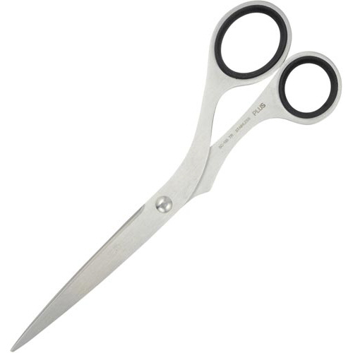 ステンレスハサミ＜エクストラ＞１８５ｍｍ　黒画像