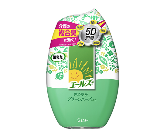 エールズ介護家庭用消臭力　さわやかグリーンハーブ画像