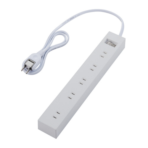 電源タップ　一括スイッチ　１ｍ　１０個口　ホワイト画像