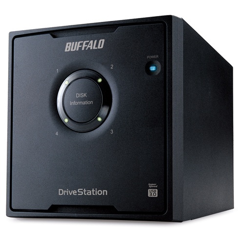 ドライブステーション　RAID5対応　外付けHDD　USB3.0用　4ドライブ　4TB　1台画像