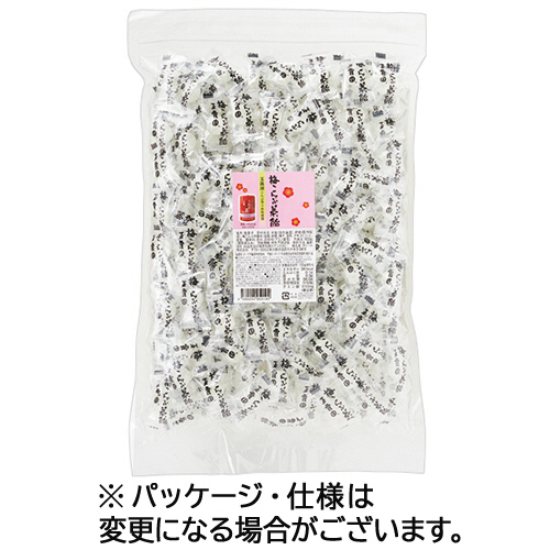 梅こんぶ茶飴 800g 1ﾊﾟｯｸ画像