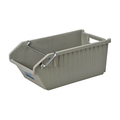 B型ｺﾝﾃﾅﾗｯｸ B-3 外寸W530×D285×H217mm ｸﾞﾚｰ 1個画像