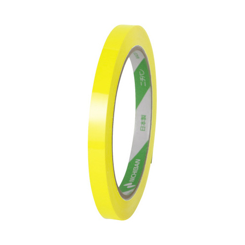 バッグシーリングテープ　ＰＥＴ　５０ｍ　黄　１巻