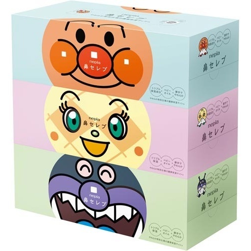 アンパンマン鼻セレブ　１８０組（３箱入）×４画像