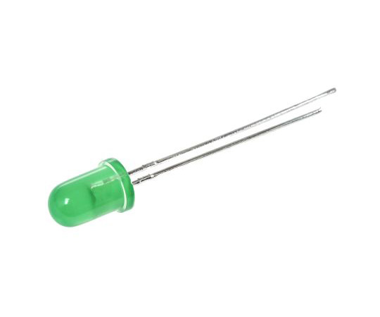 可視光LED 緑 568 nm 5 mm （T-1 3/4） Round シリーズ 1袋（100個入）画像