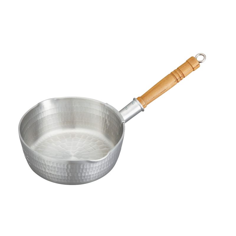 アルミ底平浅型雪平鍋27cm目盛付(4.8L) 中尾アルミ製作所画像