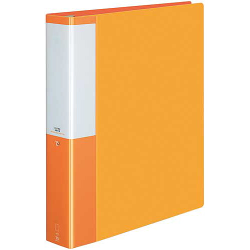 クリヤーＢポジティ替紙式橙Ａ４縦背幅５３ｍｍ画像