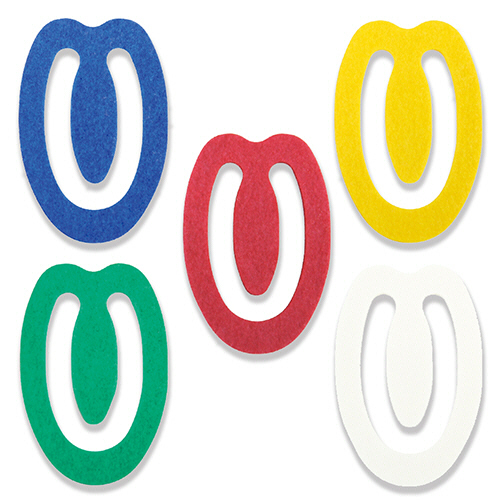 紙のｸﾘｯﾌﾟ ｱｿｰﾄ 1ｾｯﾄ(1000個:100個×10ﾊﾟｯｸ)画像