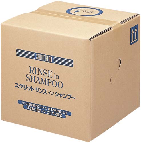 スクリット　リンスインシャンプー　詰替用　１８Ｌ画像