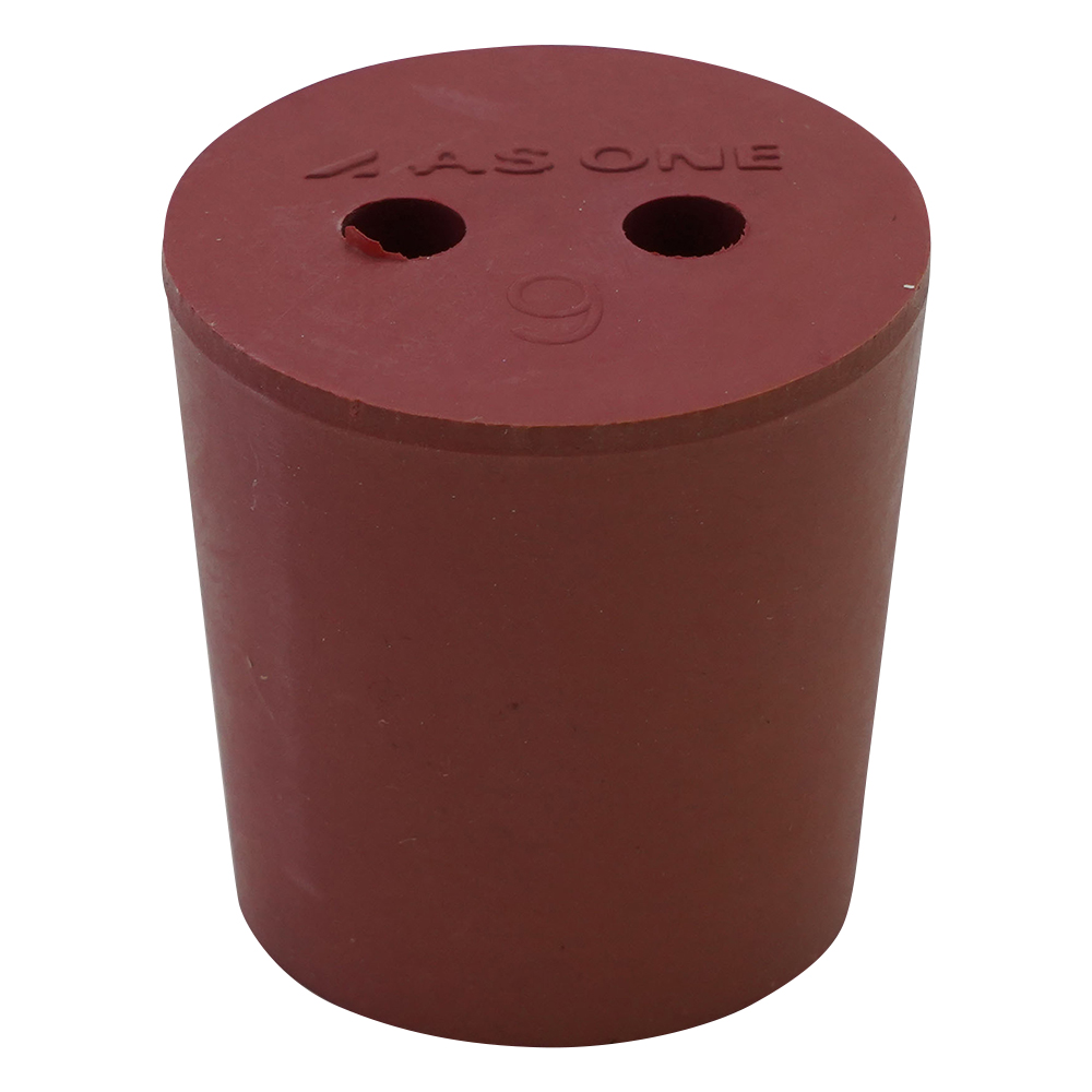 穴付き赤ゴム栓　1個入画像