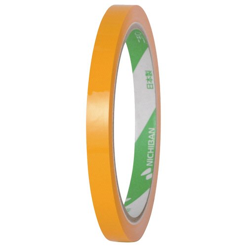 ﾊﾞｯｸﾞｼｰﾘﾝｸﾞﾃｰﾌﾟ No.430 9mm×35m ｾﾛﾊﾝ黄 1ｾｯﾄ(20巻)画像