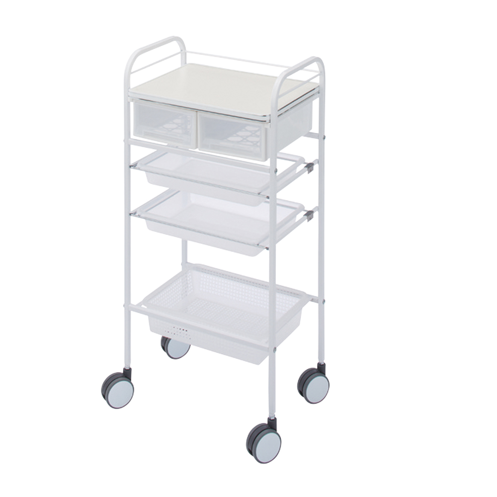 カラーセット台(C-208) ホワイト 416×300×890mm画像