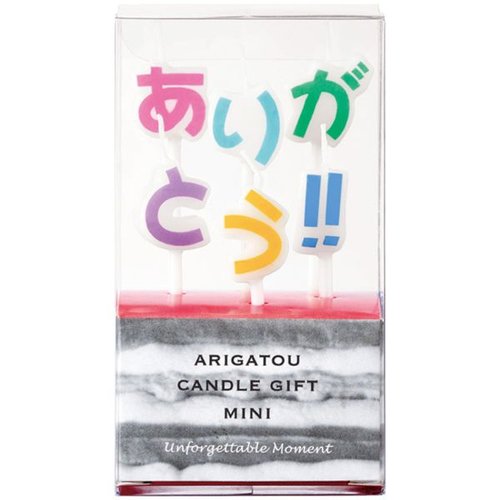 贈答用飾り ありがとうキャンドルギフトミニ カメヤマ [ケース販売]画像