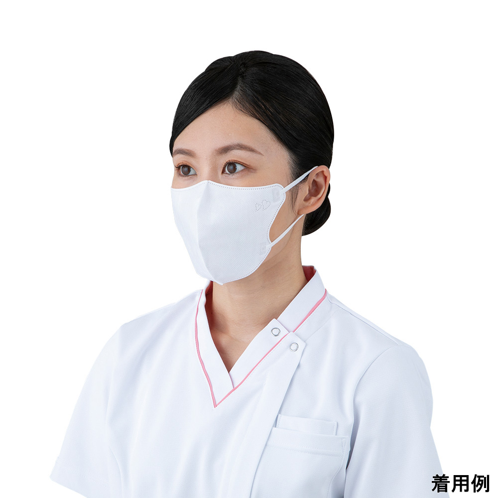 ビースタイル 立体タイプ ふつうサイズ プレミアムホワイト 5枚入画像