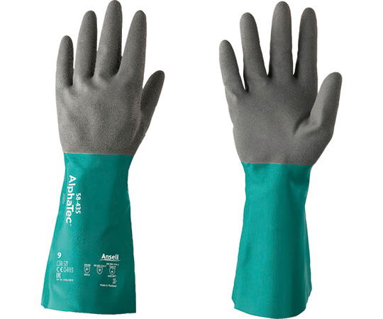 耐薬品手袋　アルファテック　58-435　Lサイズ画像