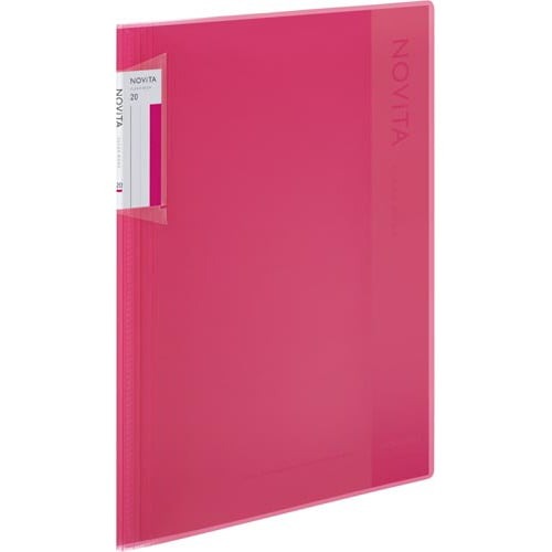 〈ノビータ〉（固定式）Ａ４縦２０枚ピンク×１０画像
