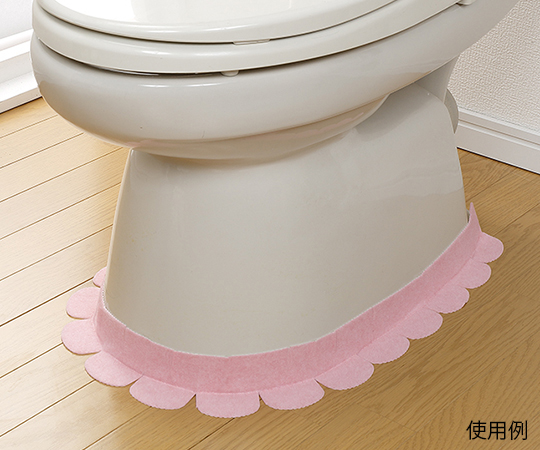 便器すきまテープ ピンク 1個（2枚入）画像