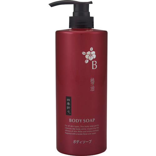 四季折々 椿油ﾎﾞﾃﾞｨｿｰﾌﾟ 本体 600ml 1本画像