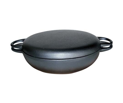 鉄 ニューラウンド万能鍋 特大 F-158(木台付き)画像