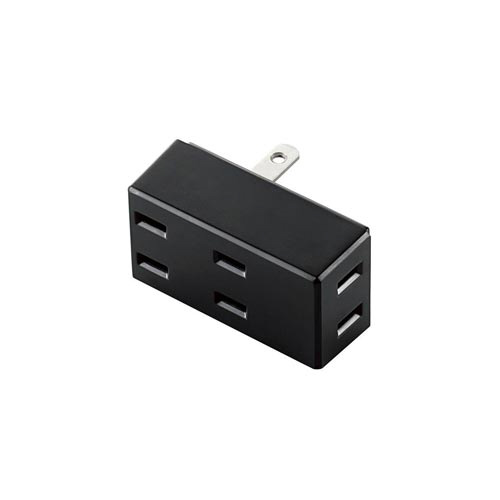 フロントタップ　３個口　ブラック画像