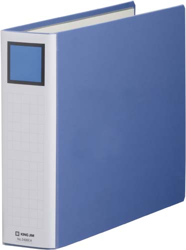 キングファイルＳＤＤＥ青Ｂ４横背幅７６ｍｍ５冊以上画像