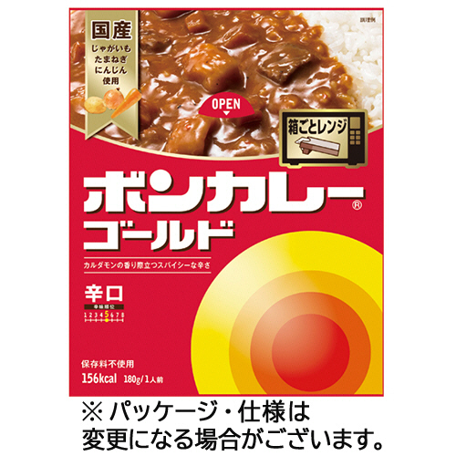 ﾎﾞﾝｶﾚｰｺﾞｰﾙﾄﾞ 辛口 180g 1ｾｯﾄ(30食)画像