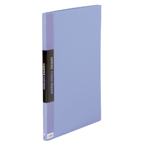 ｸﾘｱｰﾌｧｲﾙ ｶﾗｰﾍﾞｰｽ A3ﾀﾃ 20ﾎﾟｹｯﾄ 背幅16mm 青 1ｾｯﾄ(5冊)画像