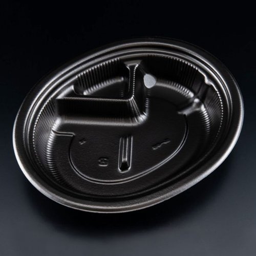 カレー容器 カレー 黒 リスパック [バラ販売]