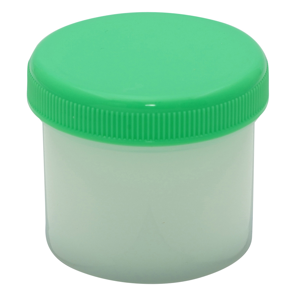 増量丸底プラツボ　未滅菌　36mL　緑　50個入画像