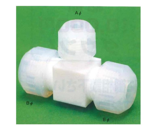 USL-PTFE 接続継手異径T型 6φ×8φ画像