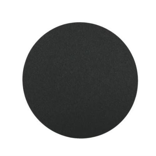 店舗資材 黒原紙コースター丸型 90mmφ×0.8mm厚 溝端紙工印刷 [バラ販売]