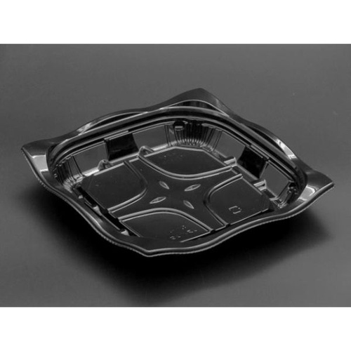 リスパック 冷麺容器 クリーンカップ レフィノ17-30B 黒 本体画像