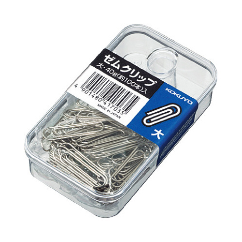 ゼムクリップ　大２８ｍｍ　約１００本入Ｘ３画像