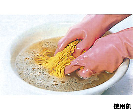 500ml モップ用洗剤 パッケージの前面に明るいラベルが貼られた状態