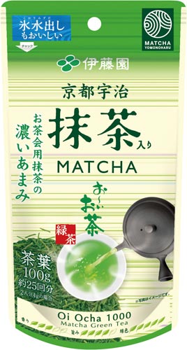 京都宇治抹茶入りおーいお茶　１００ｇ画像