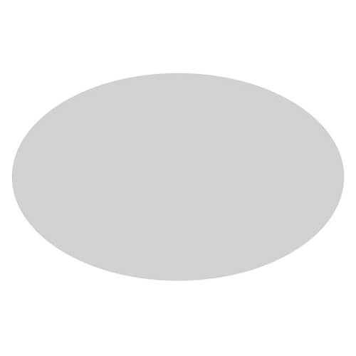 透明だ円シール４０×２５　弱粘着画像