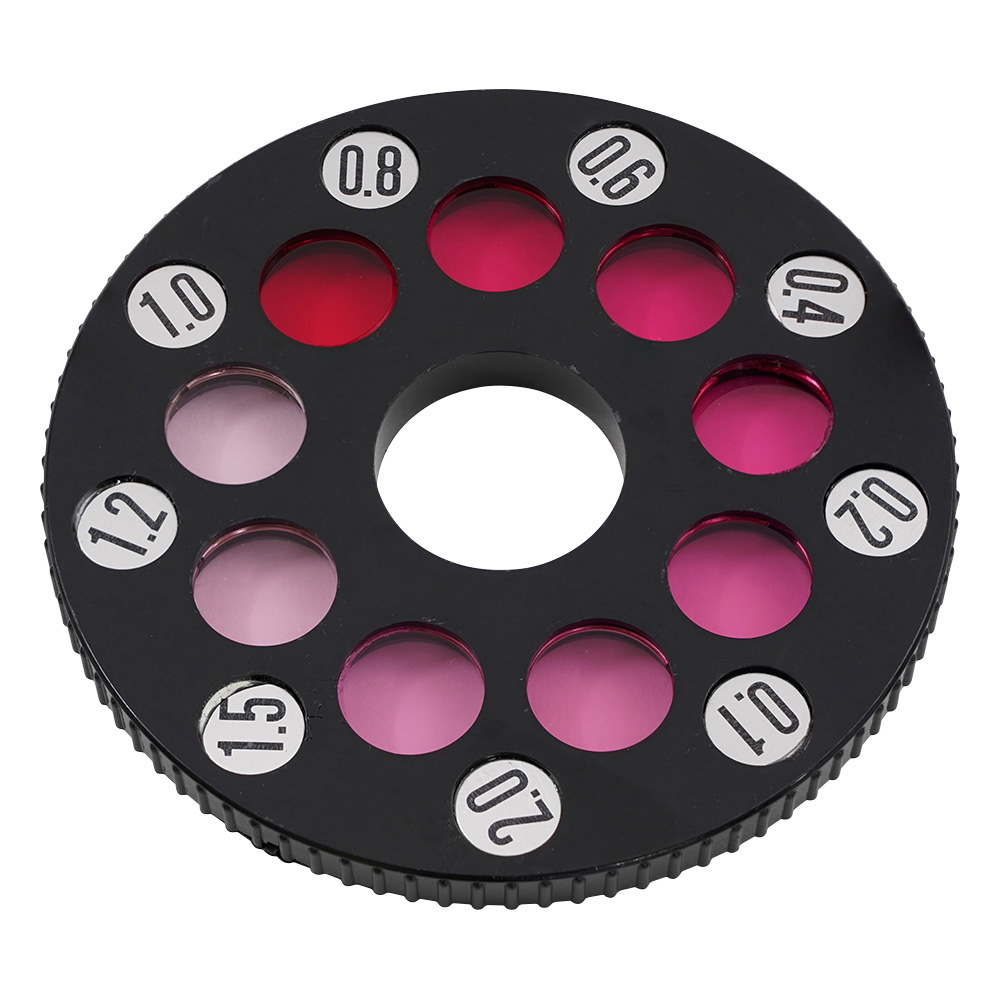 残留塩素測定器(DPD試薬一液タイプ)用　DPD比色板