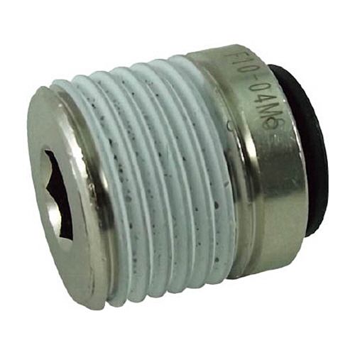 ﾀｯﾁｺﾈｸﾀｰﾌｧｲﾌﾞ 六角穴付ﾒｲﾙｺﾈｸﾀｰ 10mm･R1/2 1個画像