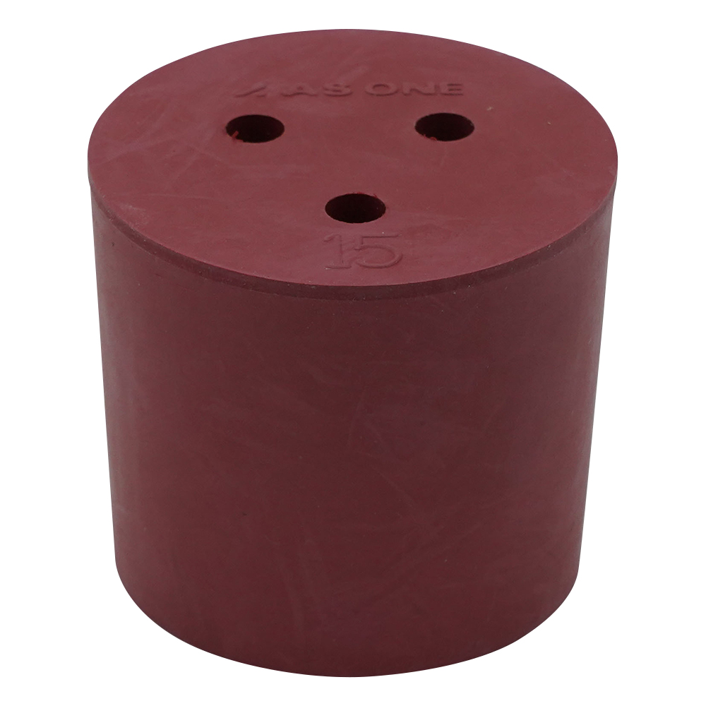 穴付き赤ゴム栓　1個入画像