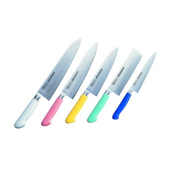 抗菌カラー包丁 MGK-270 牛刀 27cm グリーン ハセガワ画像