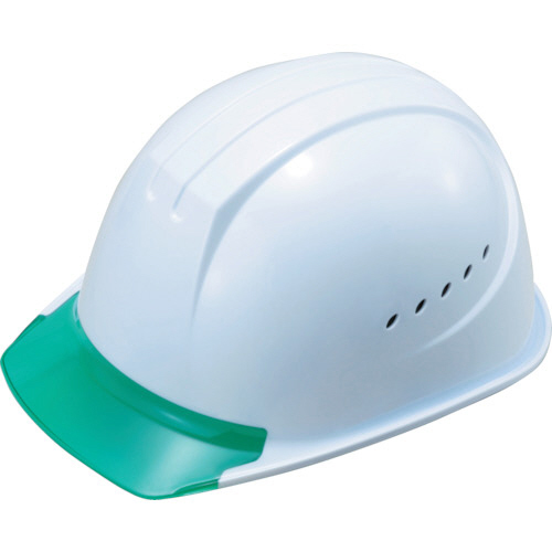 ｴｱﾗｲﾄ搭載ﾍﾙﾒｯﾄ通気孔付き(PC製･透明ひさし型) 1個画像