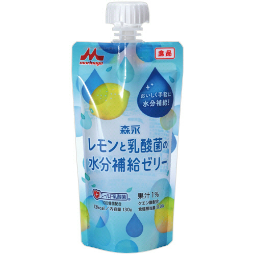 ﾚﾓﾝと乳酸菌の水分補給ｾﾞﾘｰ 130g 1ｾｯﾄ(6ﾊﾟｯｸ)画像